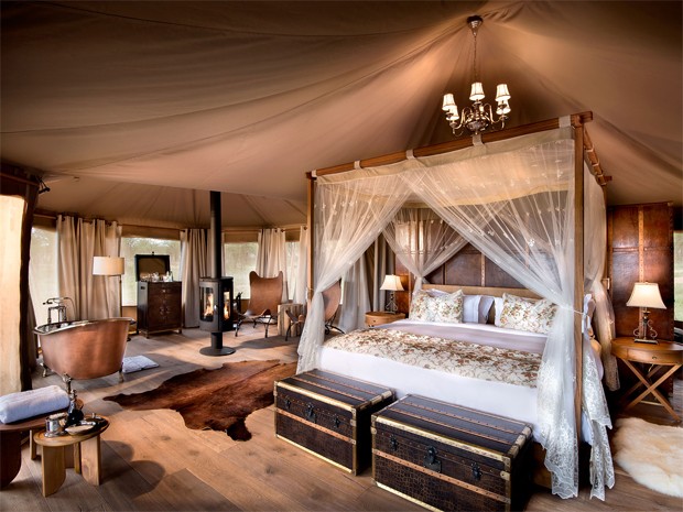 Bárbara Evans e Gustavo Theodoro se hospedam em resort de luxo na Tanzânia (Foto: Reprodução / Site Oficial One Nature Resorts)