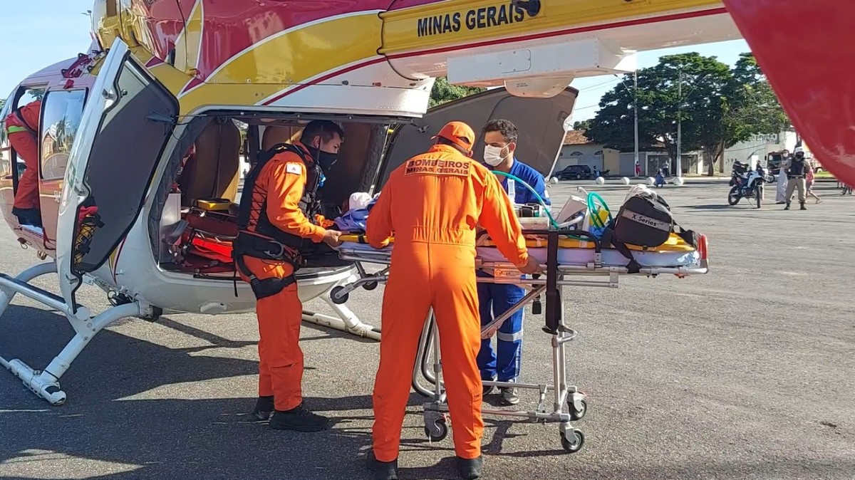 Picada por escorpião em Corinto, bebê é intubada e transferida de helicóptero para Belo Horizonte