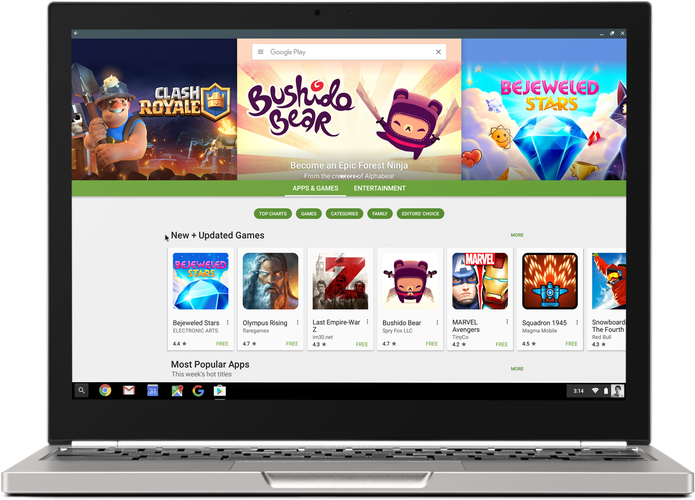 Chromebooks estão prestes e ficar mais úteis com apps Android (Foto: Divulgação/Google)