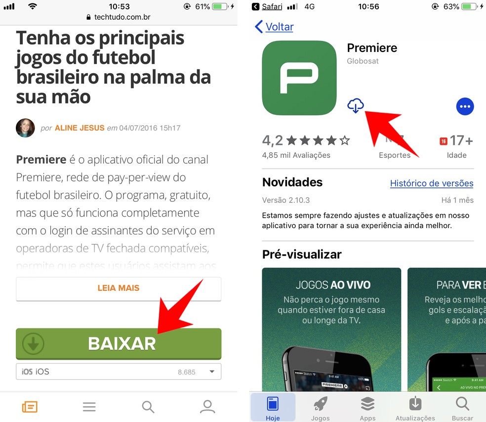 Premiere Play Como Baixar E Usar O App Para Assistir A Jogos Ao Vivo Audio E Video Techtudo