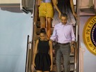 Obama chega ao Havaí para passar o fim do ano