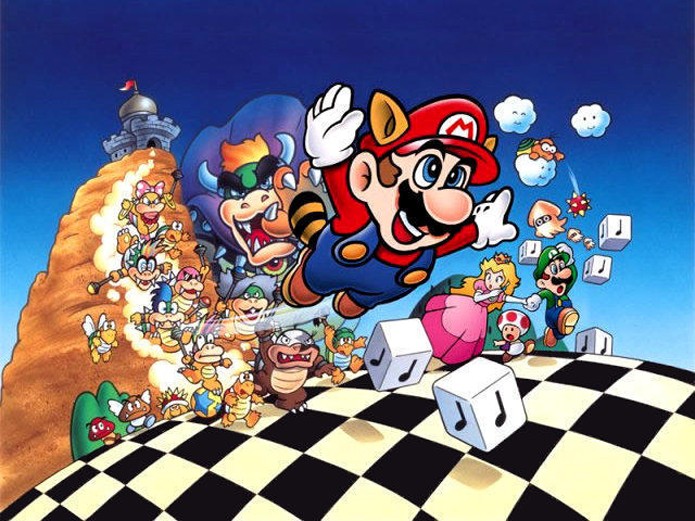 Era tudo de mentirinha. Todo o perigo de Super Mario Bros 3 acabou (Foto: Divulgação/Nintendo)