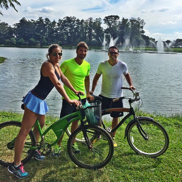 Marina Mantega, Bruno Gazel e Fred Santoro (Foto: Reprodução / Instagram)
