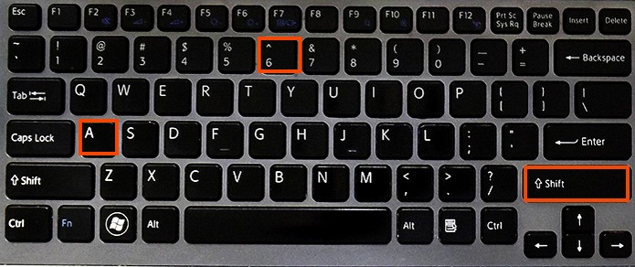 Selecione o til ou circunflexo na acentuação do teclado (Foto: Reprodução/Barbara Mannara)
