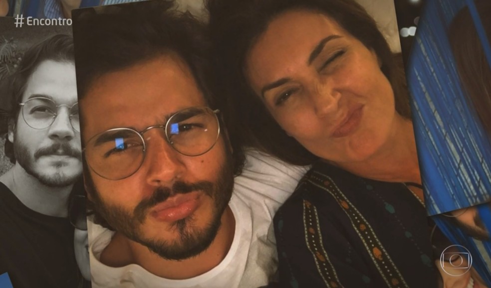 Fátima Bernardes falou sobre o relacionamento com Túlio Gadêlha, 25 anos mais jovem — Foto: TV Globo