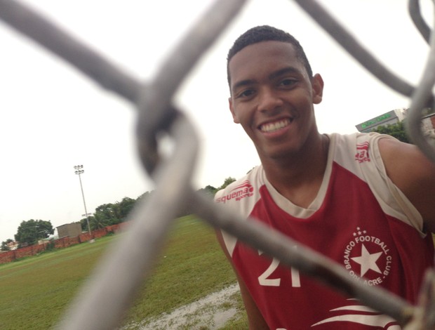 Mauricio Carneiro, jogador do Rio Branco (Foto: Diego Torres)