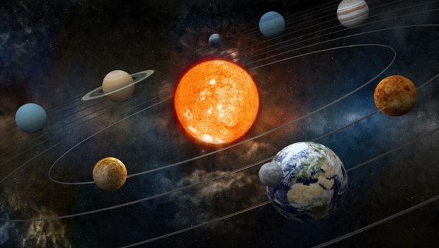 As órbitas dos planetas fazem as distâncias entre eles variarem (Foto: ISTOCK via BBC)