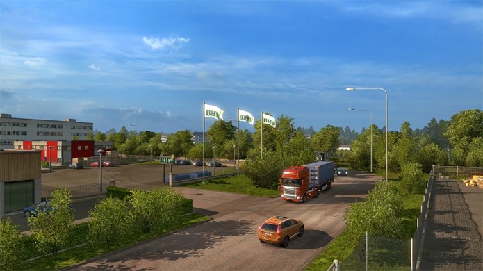 Euro Truck Simulator 2 ter? mais reprodu??es de locais reais no DLC da Escandin?via (Foto: CarGamingBlog)