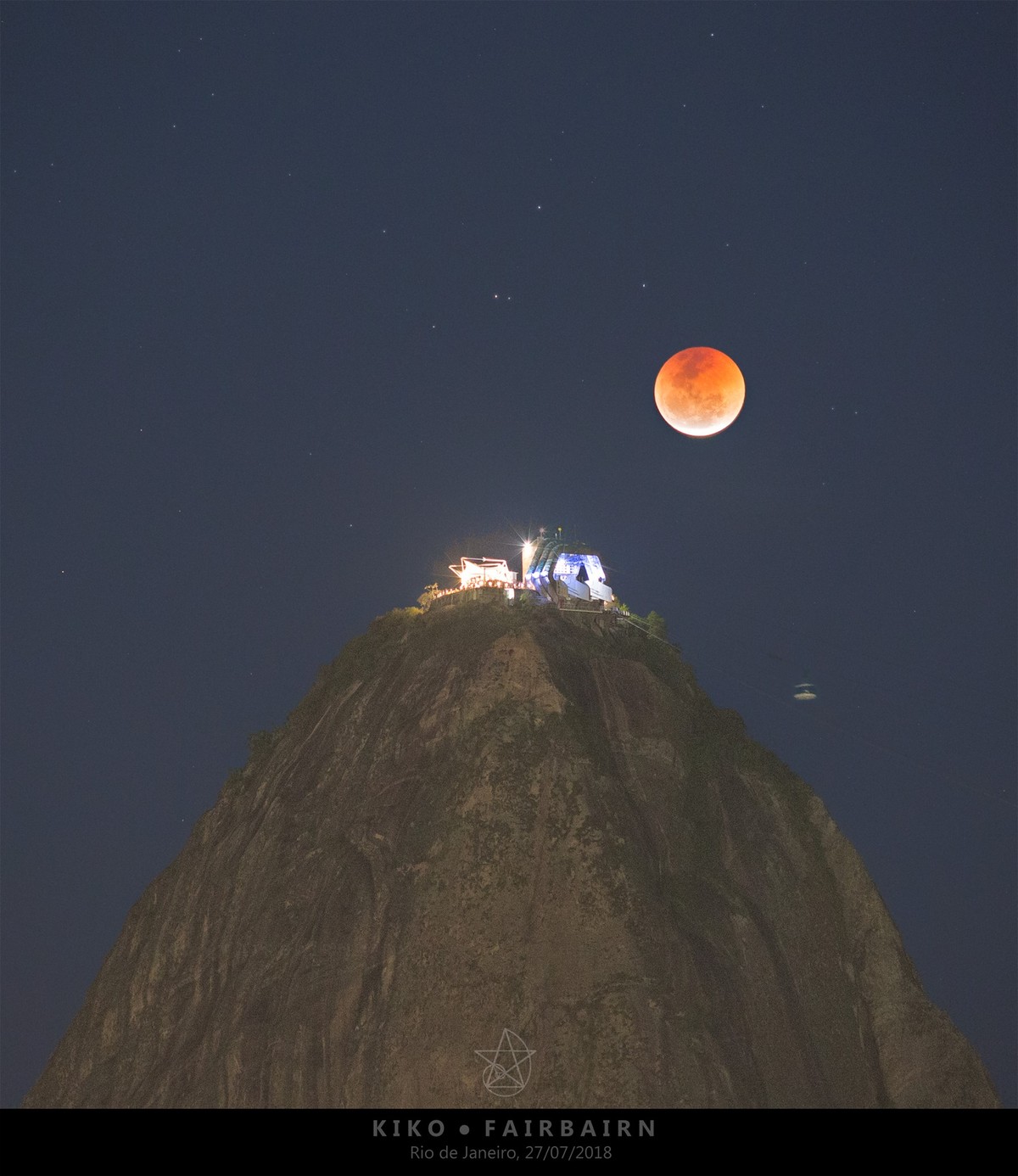 Foto de eclipse lunar feita por brasileiro ganha destaque da Nasa