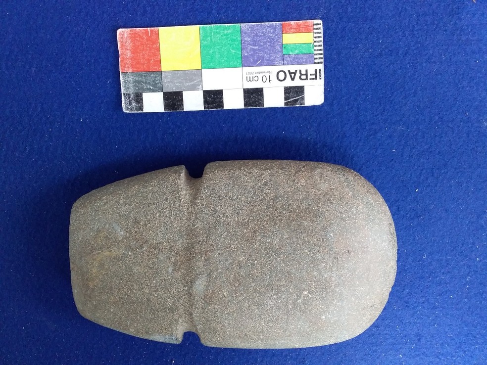 Materiais encontrados ajudam a reforçar a proteção dos sítios arqueológicos — Foto: Arquivo pessoal