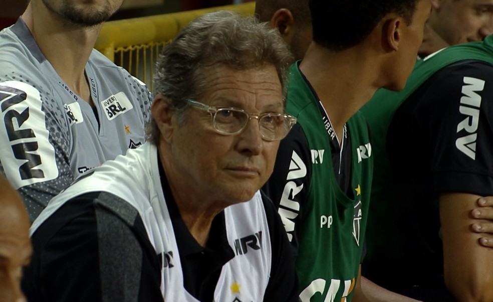 Oswaldo de Oliveira; Atlético-MG — Foto: Reprodução/TV Globo