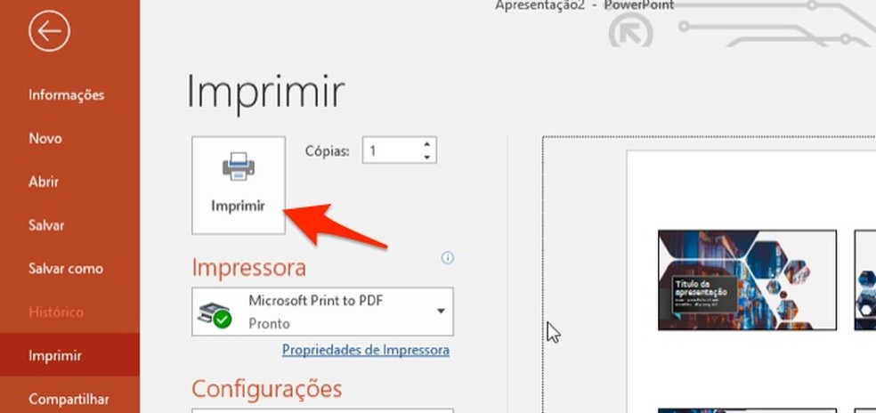 Como Imprimir Varios Slides Em Uma Folha Produtividade Techtudo