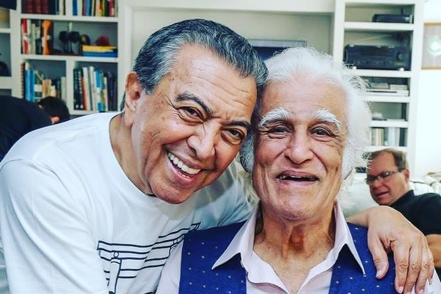 Mauricio de Sousa e Ziraldo (Foto: Reprodução/Instagram)