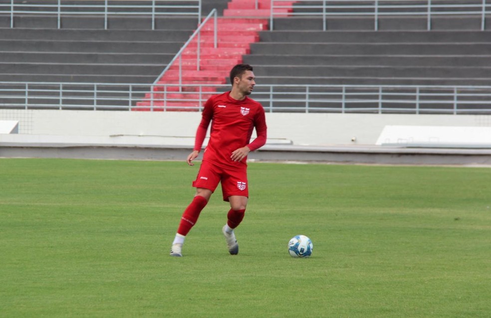 Ricardo durante o jogo de sexta, no Rei Pelé — Foto: Denison Roma/GloboEsporte.com