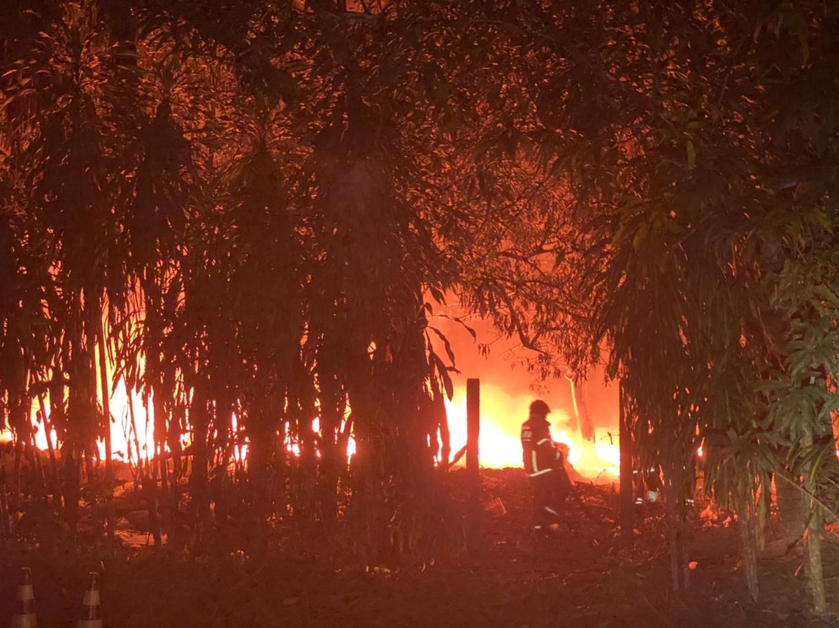 Incêndio de grandes proporções atinge lote abandonado no bairro Santa Etelvina, em Manaus - Vimarsana News