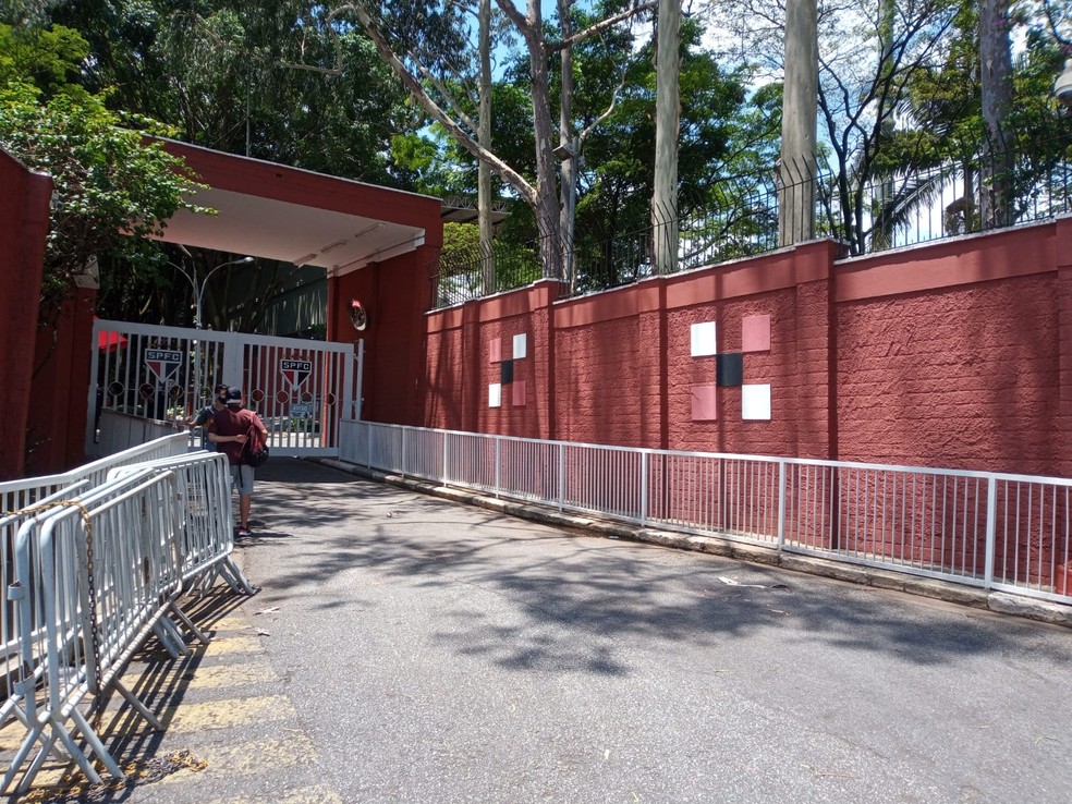 CT do São Paulo na Barra Funda — Foto: José Edgar de Matos