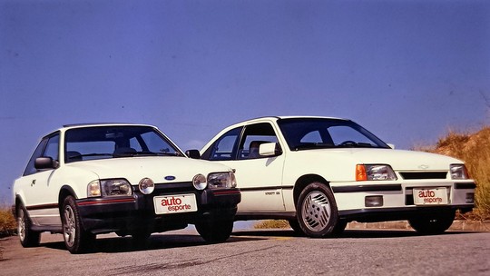 Comparativo de 1989: Chevrolet Kadett GS 2.0 x Ford Escort XR3 1.8