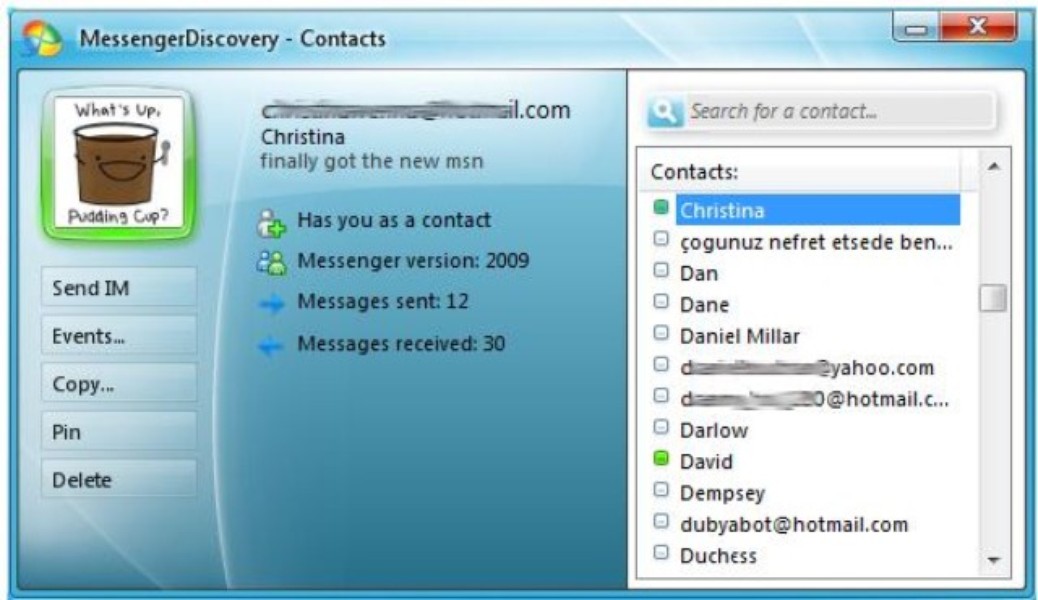MESSENGER DISCOVERY SCARICARE
