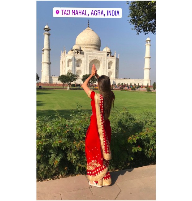 Romana Novais na Índia (Foto: Reprodução / Instagram)