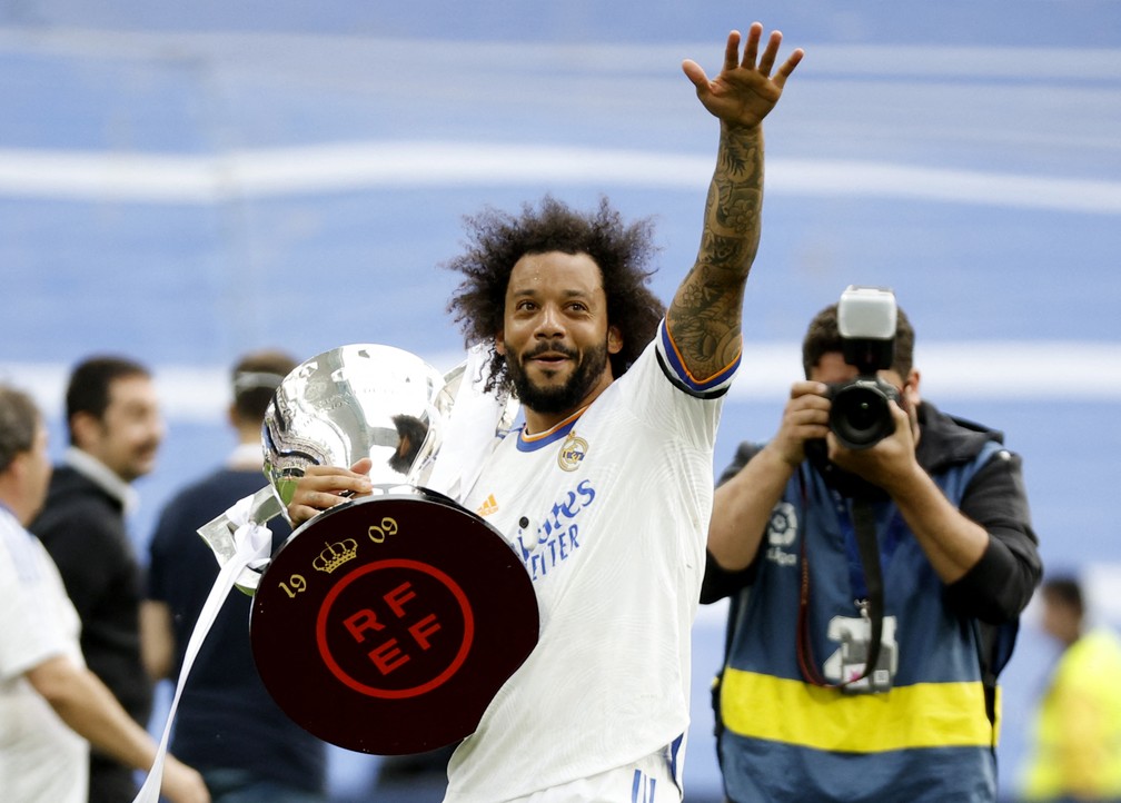 Marcelo conquista 24º título pelo Real Madrid e se isola como maior campeão  da história do clube | futebol espanhol | ge