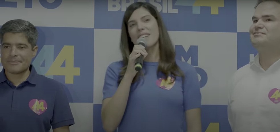 ACM Neto anuncia empresária Ana Coelho, do Republicanos, como pré-candidata a vice na chapa ao governo da Bahia — Foto: Reprodução