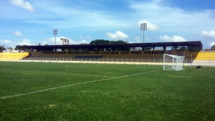Estádio Passo das Emas (Foto: Assessoria/Luverdense Esporte Clube)