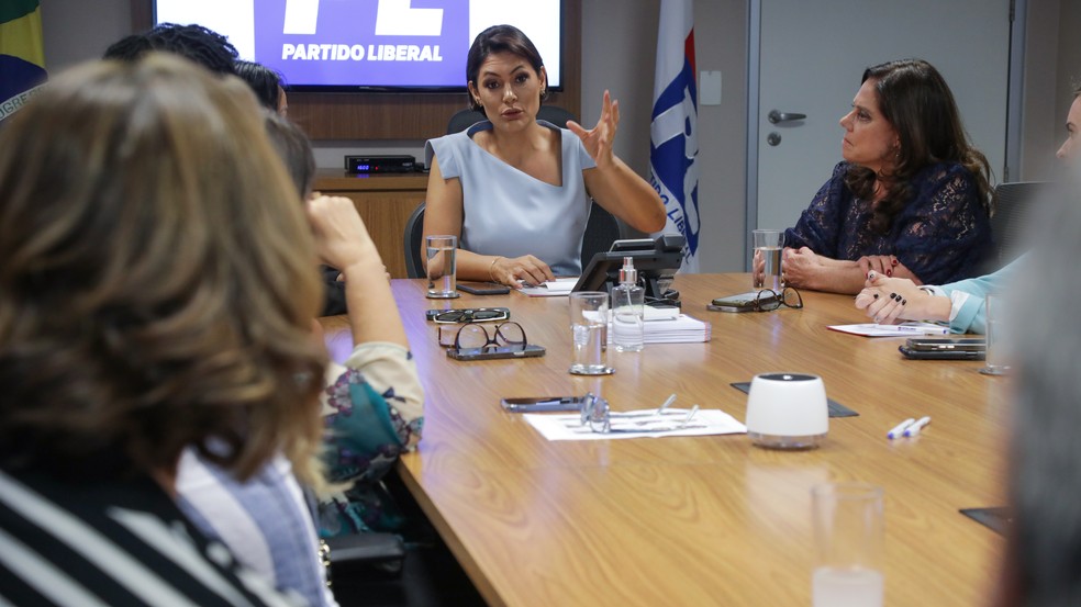 Michelle Bolsonaro é confirmada na presidência nacional do PL Mulher