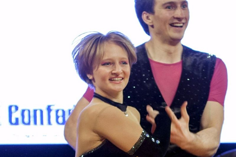 Tikhonova ganhou os holofotes por seu desempenho como dançarina (Foto: Reuters via BBC News)