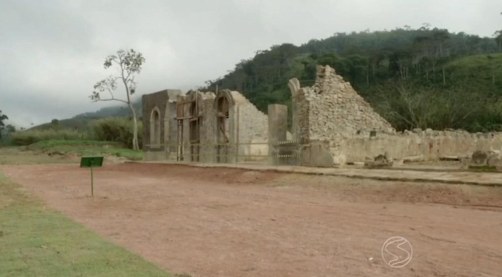 Parque Arqueológico Ambiental de São João Marcos — Foto: Reprodução/TV Rio Sul