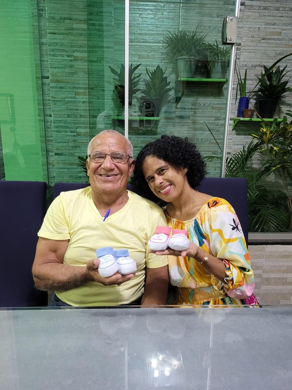 Casal vai ter outro filho após 23 anos  — Foto: Arquivo pessoal 