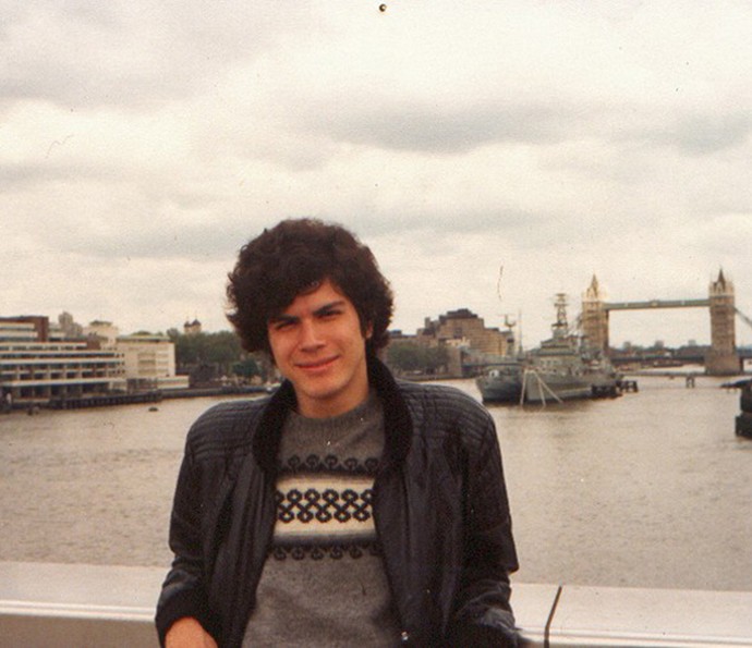 Paulo Ricardo relembra época em que morou em Londres (Foto: Arquivo Pessoal)