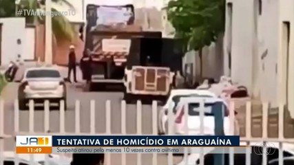 Suspeito atira contra homem pelo menos 10 vezes em Araguaína