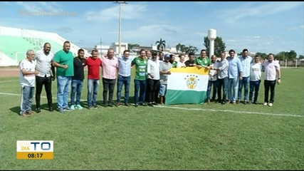 Gurupi apresenta jogadores que vão disputar o Campeonato Tocantinense em 2024