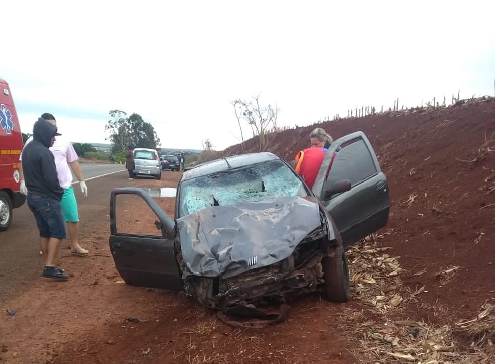 Jovens foram atropelados em Santa Cruz do Rio Pardo — Foto: Arquivo pessoal