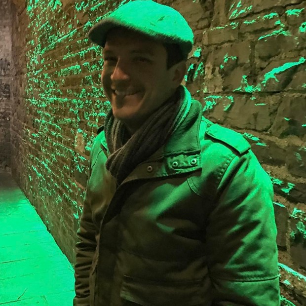 Paulo Nigro em pub na cidade de Dublin, na Irlanda, em janeiro deste ano (Foto: Reprodução/Instagram)