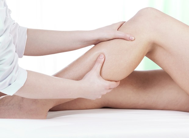 pernas, gravidez, drenagem, massagem (Foto: ThinkStock)