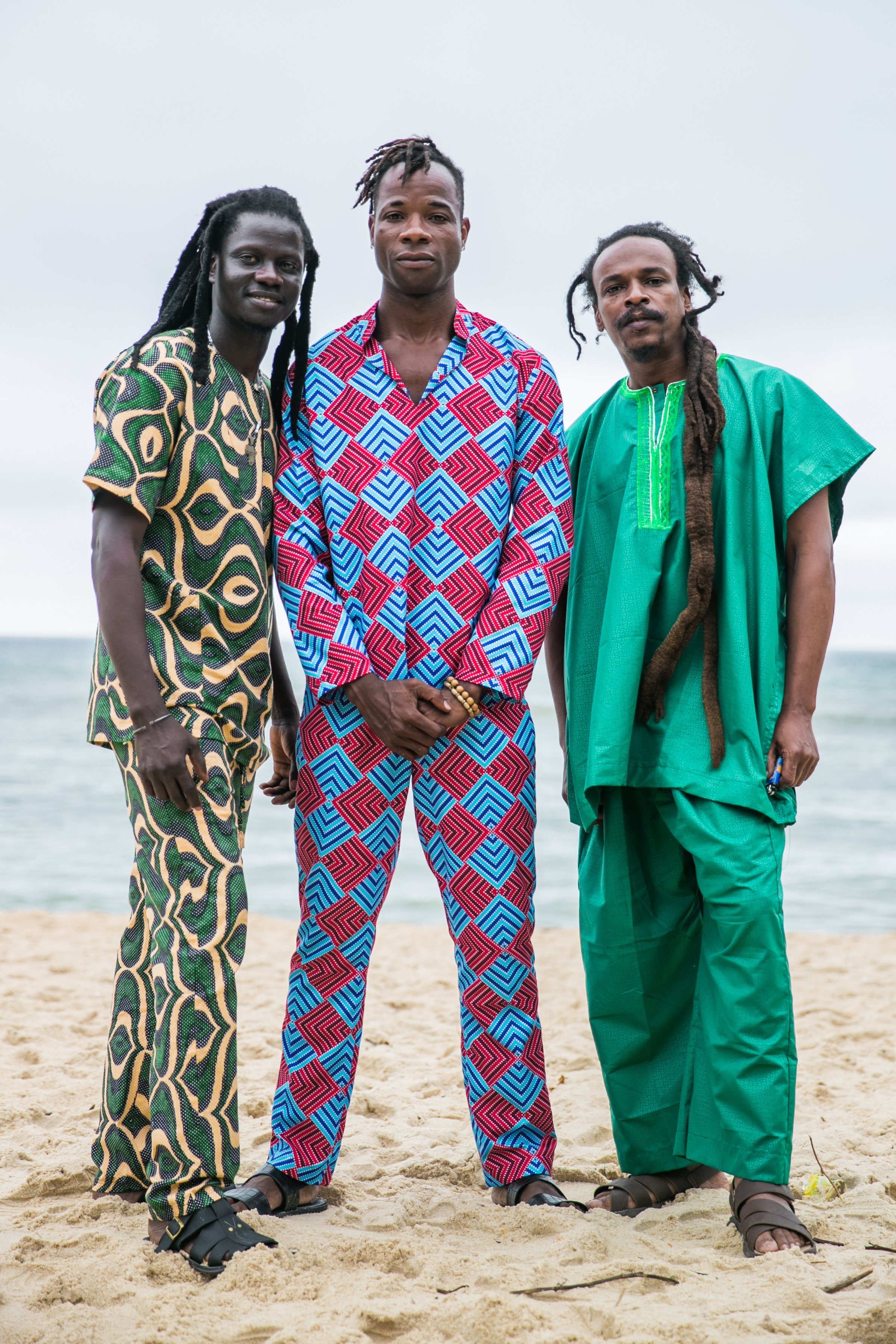 A inspiração vem dos Sapeurs - uma subcultura do Congo conhecida por suas roupas elegantes, cheias de cores e referências do dandismo e ao seu passado colonial (Foto: Raquel Cunha / TV Globo / Divulgação)