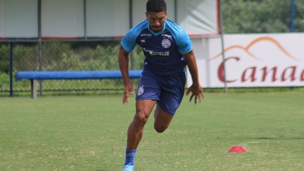 Davó é o artilheiro do Bahia na Série B com oito gols — Foto: Divulgação / EC Bahia