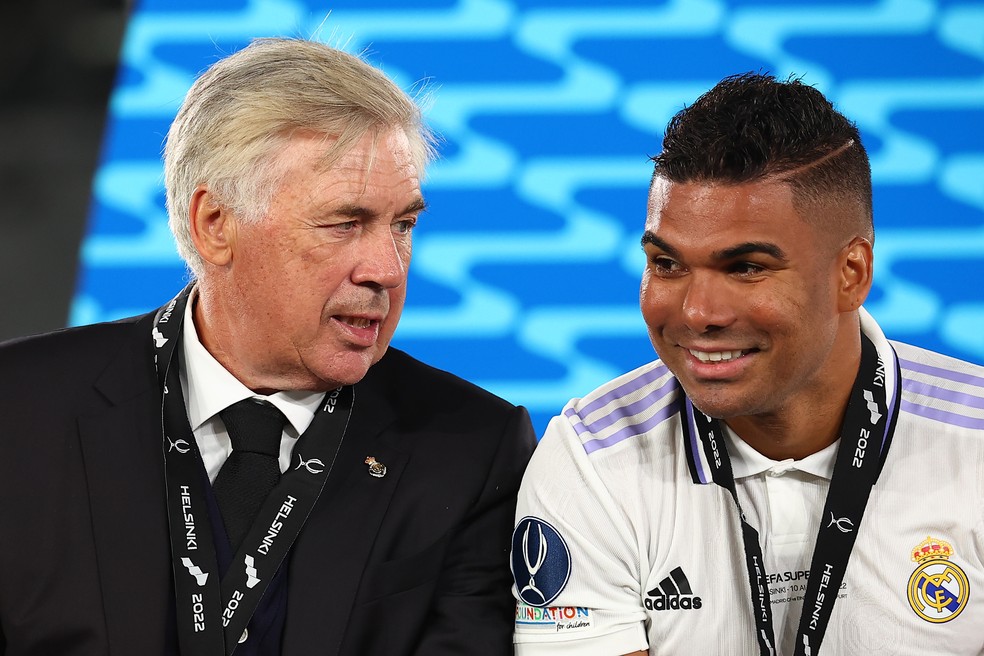 Ancelotti afirma que Casemiro quer sair do Real Madrid: "Ter um novo  desafio" | futebol internacional | ge