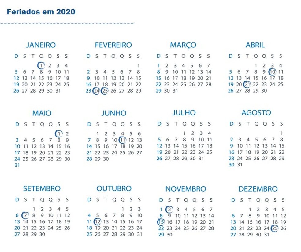 Ano Novo Tera 11 Feriados Nacionais Em Dias De Semana Brasil