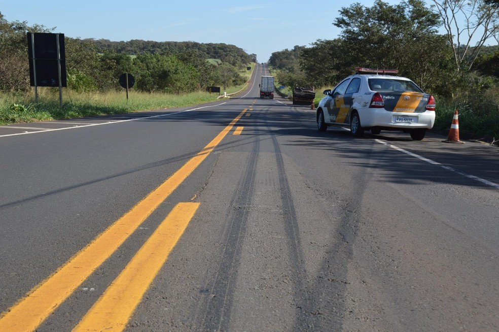 Acidente foi na Rodovia Manílio Gobi no sentido Assis/ Paraguaçu Paulista (Foto: Manoel Moreno / i7 Notícias )