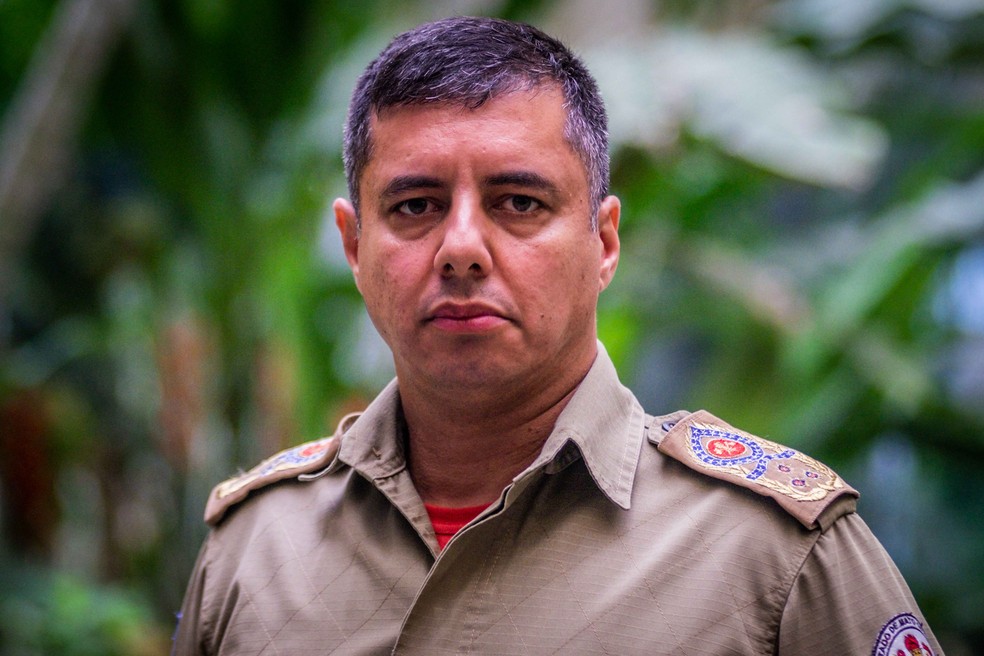 O coronel Alessandro Borges Ferreira comandará o Corpo de Bombeiros.  — Foto: Gcom/Assessoria