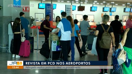 Advogado explica como devem ser as revistas obrigatórias em aeroportos em PCDs