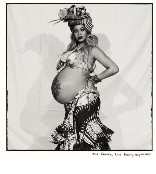 Beyoncé divulga fotos do chá de bebê (Foto: Reprodução/Instagram)