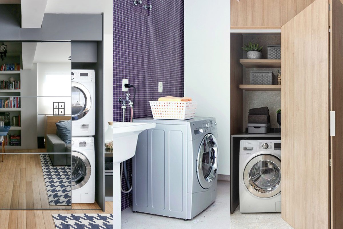 Áreas de serviço e lavanderias podem ser espaços bem decorados e organizados se planejados com cuidado (Foto: Casa e Jardim / Reprodução)