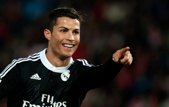 Almeria x Real Madrid - Cristiano Ronaldo comemora gol (Foto: AFP)