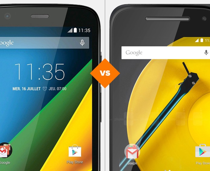 Moto G ou Moto E: qual smart da Motorola leva a melhor? (Foto: Arte/TechTudo)