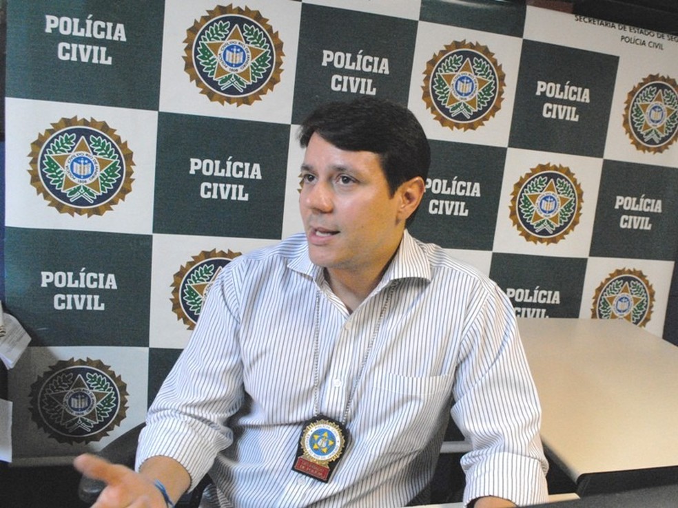 Delegado Carlos Augusto Guimarães assume delegacia de Guarus, em Campos, no RJ — Foto: Felipe Lemos