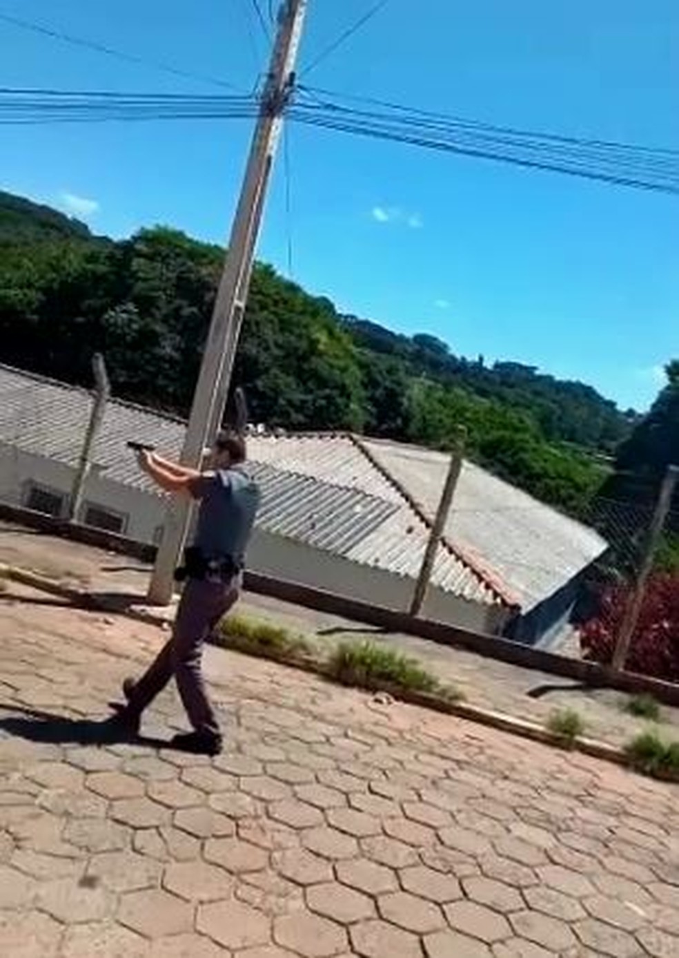 Confusão em abordagem por tráfico deixa cachorra baleada em Itararé — Foto: Arquivo pessoal