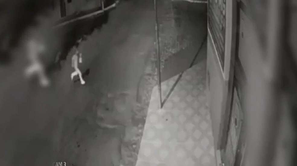 Vídeo mostra momento em que criança de 7 anos é atropelada no interior do RN — Foto: Reprodução